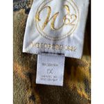 Westport 1962 Women's Tie Dye Tunic Top - Size 1X - Brown Gold Beige Photo 6