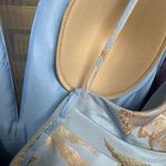 Blush Prom  Clarisse Deep‎ V-neck Brocade A-line Formal Dress
Size 4 Photo 5