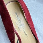 Chinese Laundry  Red Suede Heels Photo 5