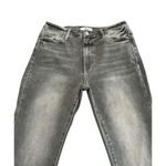 Ceros Jeans Women's Size 30 High Rise Cropped Boot Flare Gray Wash Denim Pants Photo 1