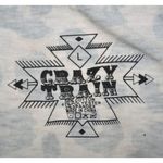 Crazy Train Ladies Striped Animal Print T-Shirt Size L Stretch Short Sleeve Casual Photo 6