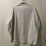 Frank & Eileen  McLoghlin Oversize Utility Shirt Jacket in Natural size XS/Small Photo 2