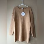 Princess Polly preppy neutral Xs/S Alivia sweater dress Beige Photo 3