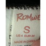 Graphic Print Corset Top Buckle Strap Sleeveless Party Clubwear Sexy Size S Black Photo 6