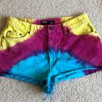 BDG High Rise Cheeky Tye Dye Cutoff Shorts 31 Photo 2