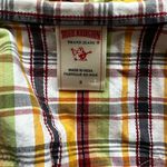 True Religion 90s  Western Plaid Women’s Snap Front Sleeveless Top Size Small Photo 3