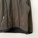 Free Country  | Jacket Coat Hood Super Softshell Quilted Brown Black | Large Photo 2