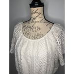 Cocomo lacy blouse with lined bodice XL White Photo 2