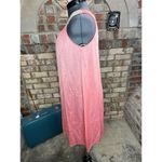 nightgown satin lace collar pink floral Size M Photo 4