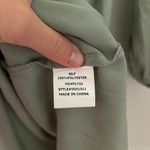 Vine & Love  Sage Green Dress Photo 2