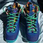 Nike Little Posite One ASW Kaleidoscope GS Women's Size 6.5 Y Photo 0