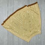 carole little Vintage  beaded and sequin flare skirt boho moroccan style size 14 Photo 1