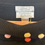 Christopher & Banks Hand Embroidered Cotton Sweater Photo 2