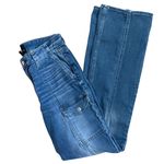 White House | Black Market High-Rise Everyday Soft Skinny Flare Jeans Blue Size 6L Photo 5