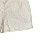 Gap Women's Eyelet White Shortie Short Relaxed Fit Mid-Rise 100% Cotton Size 0R Photo 3