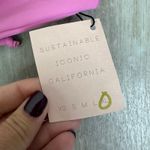 Skatie NEW  X Amber Fillerup Clark Demi Bikini Top in Dahlia Pink Size XL Photo 2