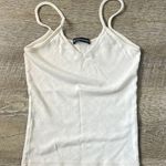 Brandy Melville  Creme Heart Tank Top Size OS Photo 0