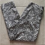 Lafayette 148 Stanton Pants Womens 6 Black White Cotton Blend Ankle Career Photo 4