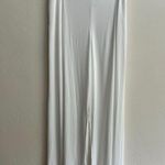 Maeve New Anthropologie Shine Sailor Trouser Wide Leg Pants Ivory Size: 10 Photo 3