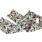 ZARA NWT  Brown and Green Patterned Pants Photo 1