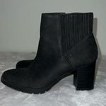 Kelly & Katie Women’s Zip Up Platform Faux Leather Black Heeled Ankle Bootie 9 Photo 1