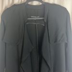 Haute Monde black long sleeve jacket woman’s size small Photo 1