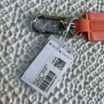 Lululemon  Never Lost Keychain in Coral Kiss / Wisp Yellow O/S NWT Photo 5