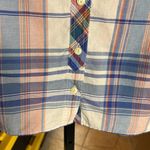 J.Crew  Pink Blue Pacey Plaid Boy Button Down Shirt 100% Cotton Size 10 Photo 7