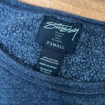 Stüssy Vintage womens Stussy en noir sweatshirt grey boat neck  sweatshirt size xs Photo 3