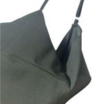 Zanzea NWT Black Chiffon Wrap Back Crop Top One Size Photo 4