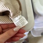 GABERLY Boat Neck Batwing Sleeves Dolman Knitted Sweater Pullover in Tan Size undefined Photo 6