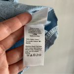 J.Crew  Chambray Sleeveless Tank Top Small Light Blue Denim Shell Minimalist Photo 5