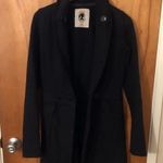 Lucy Love vintage y2k Black sweat shirt material Jacket , Shacket Photo 1