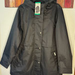 Hunter  Water Resistant Smock Jacket Rain Coat BLACK Photo 0