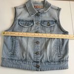 Judy Blue Denim Vest Women Large 90s Western Grunge Retro Tomboy Boho Streetwear Photo 10