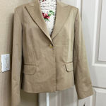 Anne Klein  beige blazer size 12 Photo 0