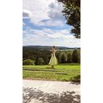 3.1 Phillip Lim Yellow Bright Sleeveless Poplin V-Neck Tie Waist Midi Dress 10 Photo 4