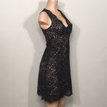Karen Kane stretch Guipure lace dress. New Photo 6