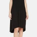 Eileen Fisher  Viscose Jersey T-Shirt Dress Black S Photo 0