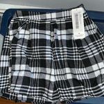 Blushmark Black and White Plaid Skirt Photo 0