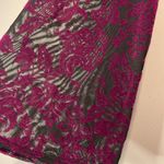 Lucy in the Sky - Purple & Black Floral Velvet One Bell Sleeve Mini Dress- Size L Photo 11