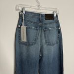Anthropologie NWT Modern American Rexford High Rise Wide Leg Barham Blue Size 26 Photo 3