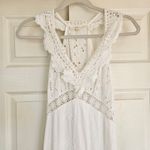 Love Shack Fancy Free People  Hasina Gown White Vacation Beach US 6 Photo 5