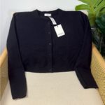 Aritzia NWT  Cashmere Relaxed Crew Cardigan Size medium Photo 3