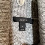 J.Crew  WOOL CASHMERE FAIR ISLE STYLE GRAY AND WHITE TURTLE NECK SWEATER Photo 6