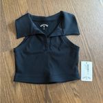 Year of Ours Black Ribbed Sleeveless Top Photo 2