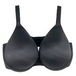 Cacique 44G Bra Black Intuition Full Coverage Solid Stretch Underwire Support 86 Photo 0