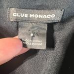 Club Monaco Dress 8 Black White Floral Long Sleeve Kaisle Sheath Above Knee Photo 9