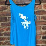 Spencer's Blue Mermaid Bridesmaid Squad Strappy Tank Top Women's Size Medium Photo 9