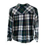Rails  Green Navy Hunter Plaid Shirt Soft Button Front Flannel Size Medium Casual Photo 3